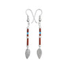 Vintage Earrings, Hand Strung Earrings, Navajo Earrings, Native American Earrings, Turquoise Earrings