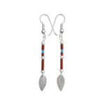 Vintage Earrings, Hand Strung Earrings, Navajo Earrings, Native American Earrings, Turquoise Earrings