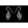 Arrowhead Earrings • 925 Sterling Silver • Native American Inspired