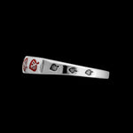 925 Sterling Silver Cuff Bracelet, Aspen Bracelet, Leaf Bracelet, Fall Season, Quaking Aspen, Tree Bracelet, Forest Bracelet