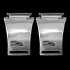 Sterling Silver Inlaid Woven X Watch Tips