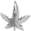 Wild Horse Magnesite Medium Palmate Leaf Pendant