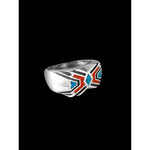 Size 11 Sterling Silver Sunset Ring