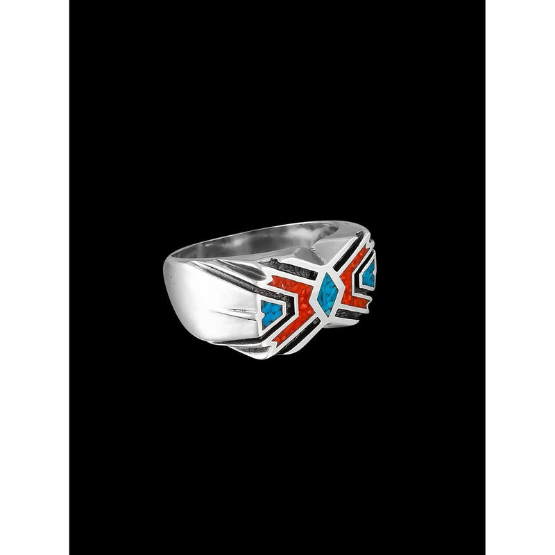 Size 11 Sterling Silver Sunset Ring