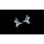 Turquoise Hummingbird Earrings