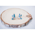 Turquoise Hummingbird Earrings