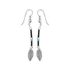 Vintage Earrings, Hand Strung Earrings, Navajo Earrings, Native American Earrings, Turquoise Earrings