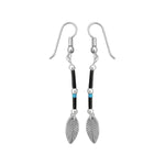 Vintage Earrings, Hand Strung Earrings, Navajo Earrings, Native American Earrings, Turquoise Earrings