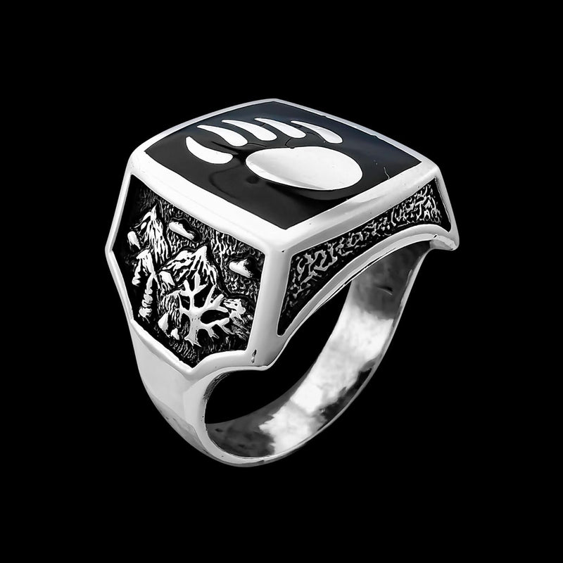 Size 11 - Bear Track Shadow Mountain Ring