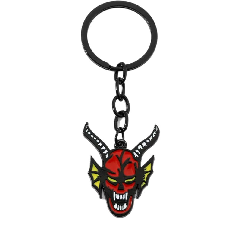 Eddie Munson Hellfire Demon Set – Necklace, Pin & Keychain