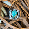 Sterling Silver & Royston Turquoise Ring – Cooper Willie Navajo Handmade
