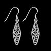 Fiddlehead Marquise Dangle Earrings