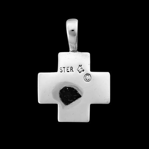 Cross Pendant, 925 Sterling Silver Pendant, Christian Pendant, Greek Cross Pendant, Religious Jewelry, Turquoise Cross