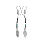 Vintage Earrings, Hand Strung Earrings, Navajo Earrings, Native American Earrings, Turquoise Earrings