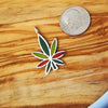 Marijuana Pendant, 925 Sterling Silver Pendant, Pot Leaf Pendant, Cannabis Pendant