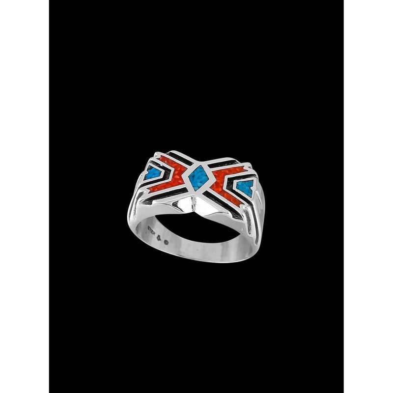 Size 11 Sterling Silver Sunset Ring
