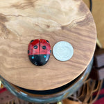 Zuni Fetish • Handcarved Ladybug Fetish • Good Fortune Fetish • Lucky