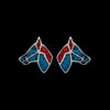 925 Sterling Silver Horse Earrings, Equestrian Earrings, Cowboy Earrings