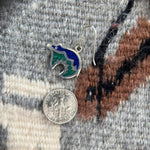 Bear & Arrow Lapis Lazuli and Malachite Dangle Earrings