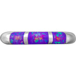 Size 7 - Violet Opal Three Squares Ring