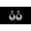 925 Sterling Silver Vintage Earrings, 1950 Design Earrings, fleur de lis Earrings, Royal Family Earrings