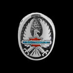 Size 11 Harley Davidson Ring, Silver Plated Bronze, G&S Ring, Handmade Jewelry, Huntington Beach Motorcycles
