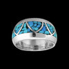 Sterling Silver Navajo Ring • Native American Handcrafted Jewelry • Wide Band Ring
