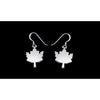Maple Leaf Earrings • 925 Sterling Silver • Fall Nature Jewelry • Leaves Leaf
