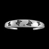Butterfly Cuff Bracelet • 925 Sterling Silver • Navajo Handcrafted • Native American Jewelry