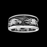 Sterling Silver Freedom Eagle Ring