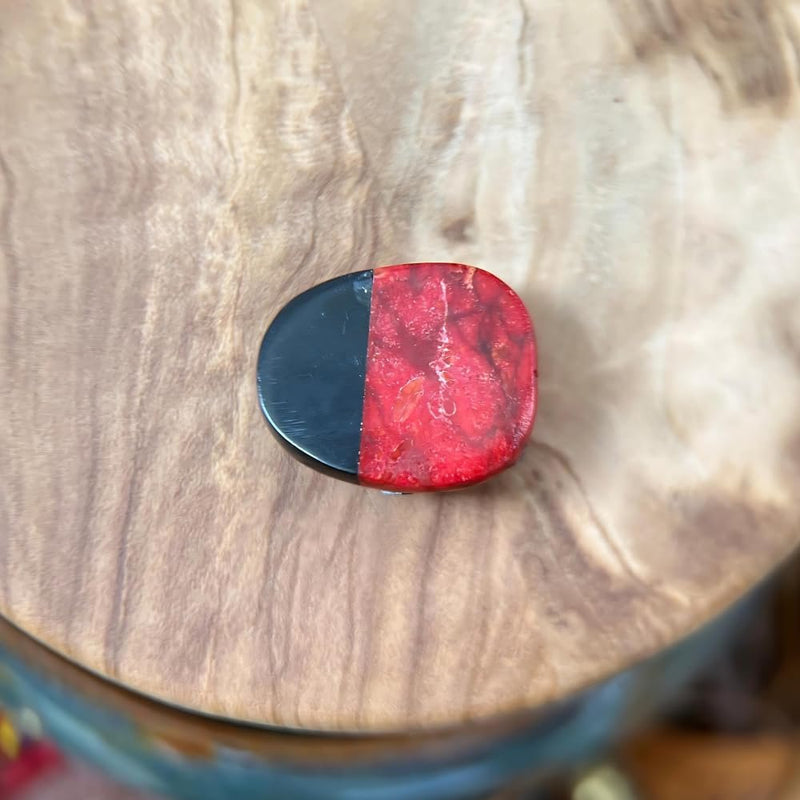 Zuni Fetish • Handcarved Ladybug Fetish • Good Fortune Fetish • Lucky