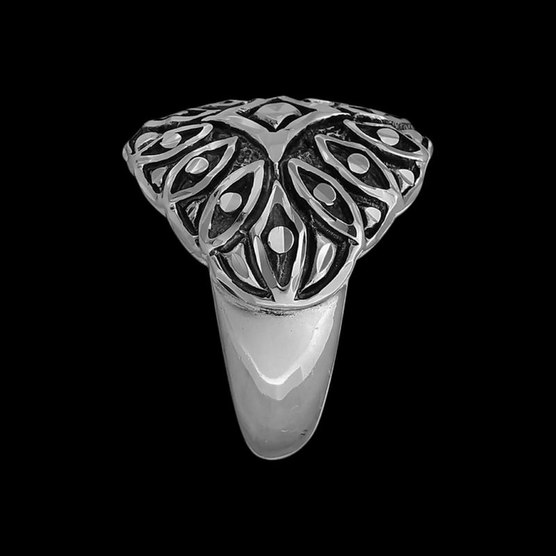 Diamond Cut Edwardian Style Ring