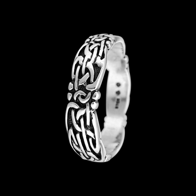 Sterling Silver Celtic Tribal Ring