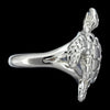 Size 5-925 Sterling Silver Sea Turtle Ring