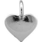 Sterling Silver and Turquoise Medium Heart Pendant