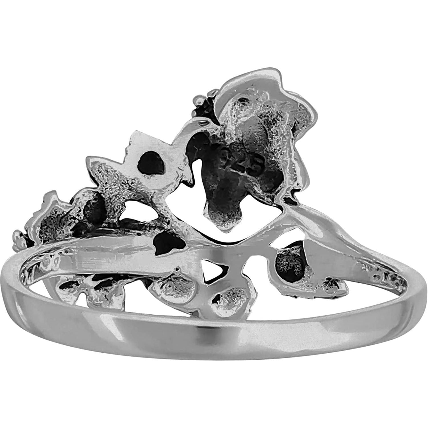925 Sterling Silver Island Hibiscus Ring available at Mainland Silver!