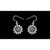 Sterling Silver Sunflower Earrings in Post or Dangle (Dangle)