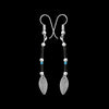 Vintage Earrings, Hand Strung Earrings, Navajo Earrings, Native American Earrings, Turquoise Earrings