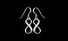 Sterling Silver Infinity Dangle and Drop Earrings