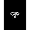 Sterling Silver Mushroom Ring, Toadstool Ring, 925 Sterling Silver