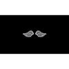 Wing Earrings • 925 Sterling Silver • Guardian Angel Studs • Navajo Handmade (83)