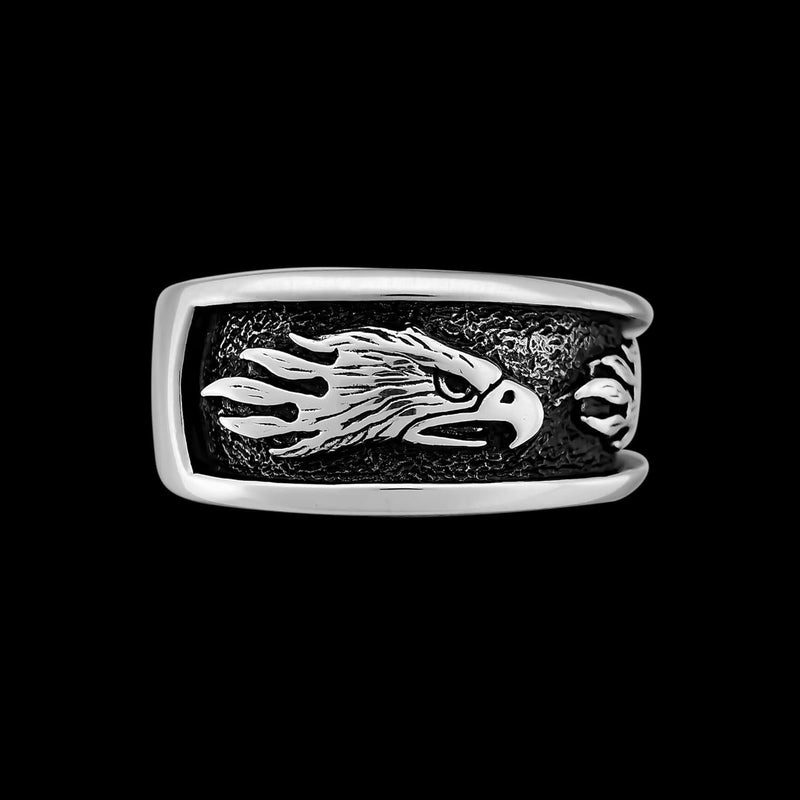 Sterling Silver Freedom Eagle Ring