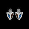925 Sterling SIlver Arrowhead Earrings, Spear Earrings, Native American Arrowhead Earrings