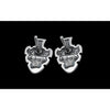 Native American Bear Earrings • 925 Sterling Silver • Southwest-inspired