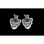 Native American Bear Earrings • 925 Sterling Silver • Southwest-inspired