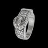 Size 7 Diamond Cut Western Belt Ring