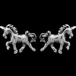 Detailed Unicorn Stud Earrings