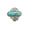Sterling Silver Royston Turquoise Ring – Size 9.75