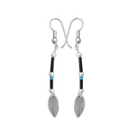 Vintage Earrings, Hand Strung Earrings, Navajo Earrings, Native American Earrings, Turquoise Earrings