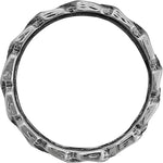 Size 6.75 - Diamond Cut Interwoven Chain Ring